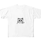 CODYの訝しげな顔の猫 All-Over Print T-Shirt