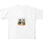 kumama07のリクガメ君と僕 フルグラフィックTシャツ