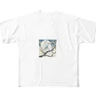 bigbamboofamilyの眠りの梟 All-Over Print T-Shirt