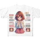 ぴくちゃー55のmanami フルグラフィックTシャツ