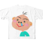 ザ☆めんまのお店の笑太郎（えみたろう） フルグラフィックTシャツ