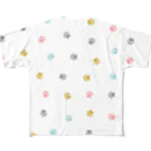 orange_honeyの肉球 All-Over Print T-Shirt