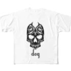 dog ドッグのdog フルグラフィックTシャツ