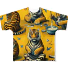 ひのえまるの虎の詰め合わせ All-Over Print T-Shirt