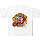 DOSS77のサーシャの冒険ニ フルグラフィックTシャツ