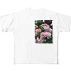 galah_addの三菱一号美術館の薔薇 フルグラフィックTシャツ