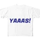 YoShIのYAAAS!/ヤース フルグラフィックTシャツ