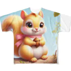 117hibikiのリス🐿 フルグラフィックTシャツ