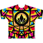 LeafCreateのStoneMandara All-Over Print T-Shirt