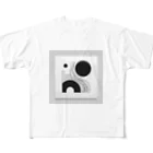 masaのモダンなビジュアルアート All-Over Print T-Shirt