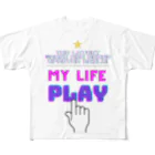 ConversationStarterの私が人生ゲーム フルグラフィックTシャツ