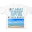 ConversationStarterの夏休みにそなえよ！ フルグラフィックTシャツ