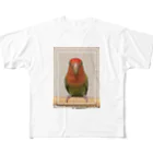 bird-kouのコザクラインコ All-Over Print T-Shirt