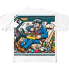 AKECの営業マン、昼食はいつも車の中 All-Over Print T-Shirt