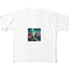 entalaboの近未来自然都市 All-Over Print T-Shirt