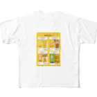 Juliajuliaの夏の恋人、冷凍マンゴーが勢揃い！ All-Over Print T-Shirt