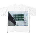 nexco大好き人の伊勢湾岸自動車道豊明IC～豊田南IC間道路標識 All-Over Print T-Shirt