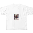 StealHeartのオシャレなクマ All-Over Print T-Shirt