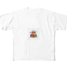 ハチ-8のマカロン　カラフル All-Over Print T-Shirt