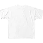 rilybiiの💐 Hanataba . grayish pale color . フルグラフィックTシャツ