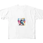 Oimo_shanの強そうなパンダさん All-Over Print T-Shirt