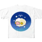 もふもふ堂の牡羊座 All-Over Print T-Shirt