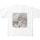 Teilandの白い部屋　～リラックスタイム～ All-Over Print T-Shirt