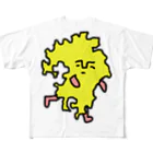 鹿と仏 SHIKA TO HOTOKEのクスオくん(九州男) All-Over Print T-Shirt