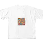 neokotaのハッピー All-Over Print T-Shirt