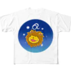 もふもふ堂の獅子座 フルグラフィックTシャツ
