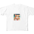 hono想(そう)イタグレ日記のこんにちは！ All-Over Print T-Shirt