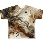 SALVADORSのコーヒー服にぶちまける All-Over Print T-Shirt