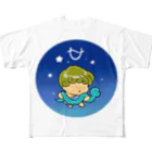 もふもふ堂の蛇使い座 All-Over Print T-Shirt