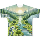 TYoshinoのテラフォーミング All-Over Print T-Shirt