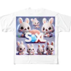 Bunny RingのSOXL Kabukura girls フルグラフィックTシャツ