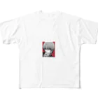 赤い鳥居のlain  フルグラフィックTシャツ