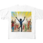 suingoのダイナミック万歳 All-Over Print T-Shirt