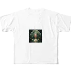 AQUAMETAVERSEの魅惑的な緑の世界　なでしこ　1478 All-Over Print T-Shirt