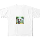 shoheiiwasaの動物園のゾウ All-Over Print T-Shirt