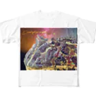 るなるなのCeratophrys ornata  ベルツノガエル All-Over Print T-Shirt