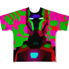 cyborg_dot_comのサブスク好きのビゲポ フルグラフィックTシャツ