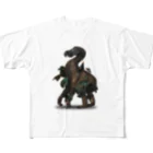 NANAKUMAのドードー猿人 All-Over Print T-Shirt