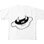 mag kuroshio original goods shopの『this stupid friend』モンスター フルグラフィックTシャツ