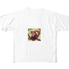 shoheiiwasaのアライグマ All-Over Print T-Shirt