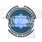 NamataのEVERY ENCOUNTER IS A STEP FORWARD All-Over Print T-Shirt