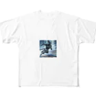 lonely_wolfの閃光を切り裂くチーター・ブレード All-Over Print T-Shirt