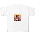 crazypanda2の冒険パンダ All-Over Print T-Shirt