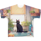 chinenroiのキッチンとねこ All-Over Print T-Shirt