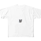fukayanのブサかわ猫　ベン フルグラフィックTシャツ