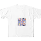 りほまるの店のあにまる寿司 All-Over Print T-Shirt